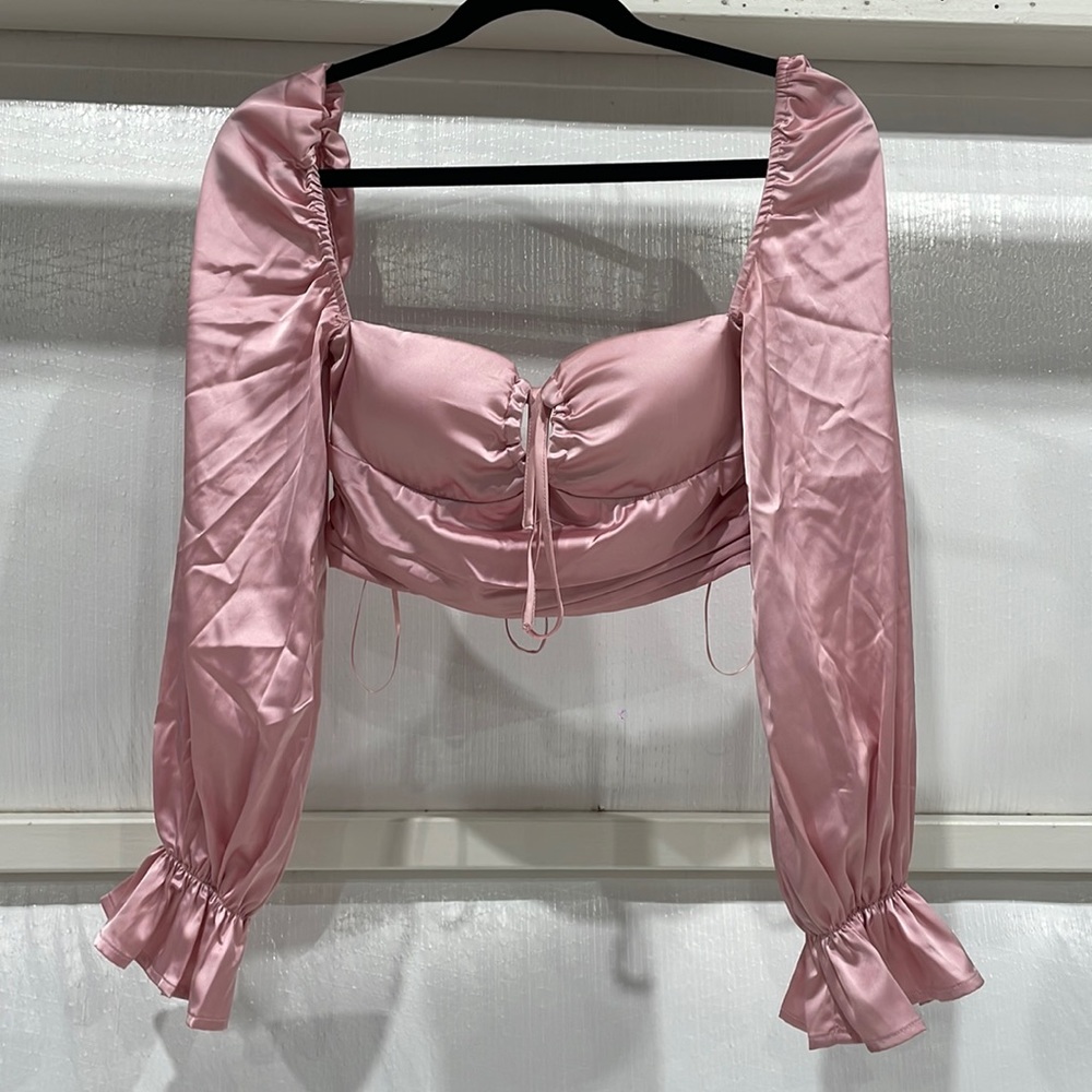 More to Come pink Blouse